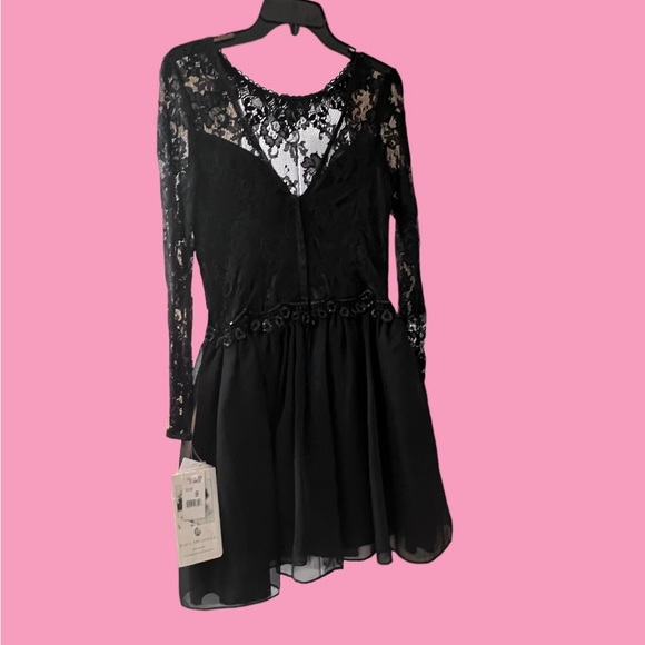 Fabulous authentic Vintage 1980s prom party dress - Size 8 - Picture 3 of 5